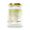 Picture of Organic Virgin Coconut Oil 500 ml. Raw Cold Pressed. 100% Bio, Pure and Natural. Native Unrefined Organic. Country of origin Sri Lanka. NaturaleBio