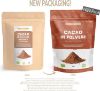 Picture of Organic Cacao Powder 35 oz. Peruvian, Natural and Pure. Made in Peru from The Theobroma Cacao Plant. Produced from Raw Cacao Beans. Source of Magnesium, Manganese and Phosphorus.